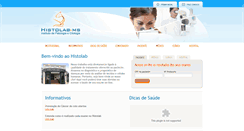 Desktop Screenshot of histolabms.com.br